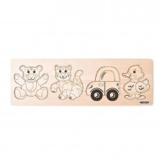 Woody Wooden Puzzle Baby on... 2