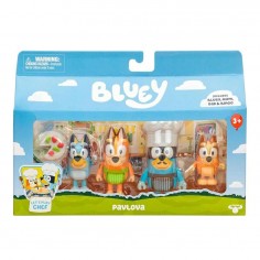 Bluey 4 Figures Set Let's... 2