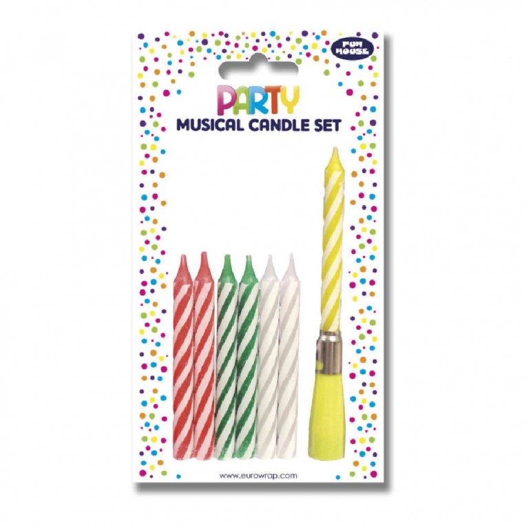 Cake Candles with Music (12651-MC)