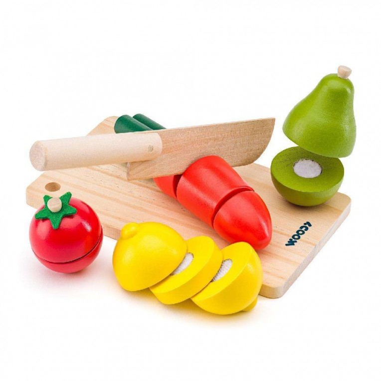 Woody Wooden Cutting Vegetables...