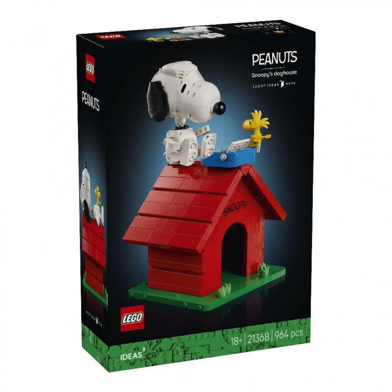 LEGO Ideas Peanuts: Snoopy's Doghouse...
