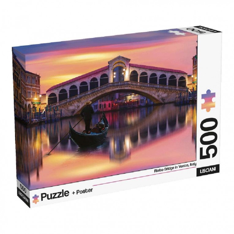 Lisciani Παζλ & Poster Venice 500...