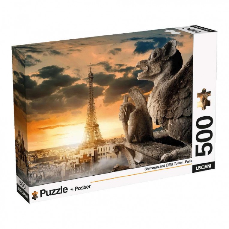 Lisciani Παζλ & Poster Paris 500...