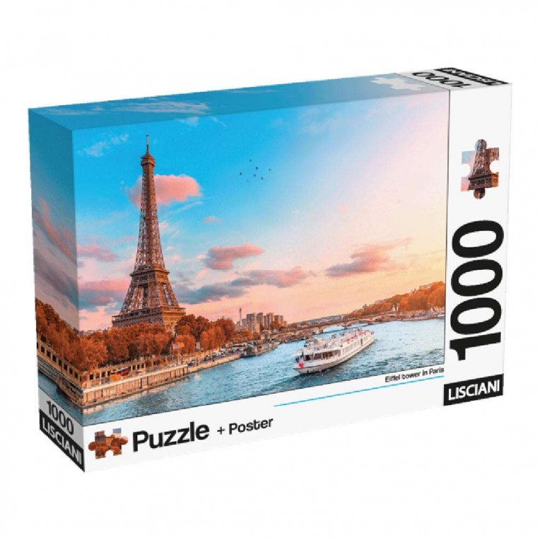 Lisciani Παζλ & Poster Paris 1000...