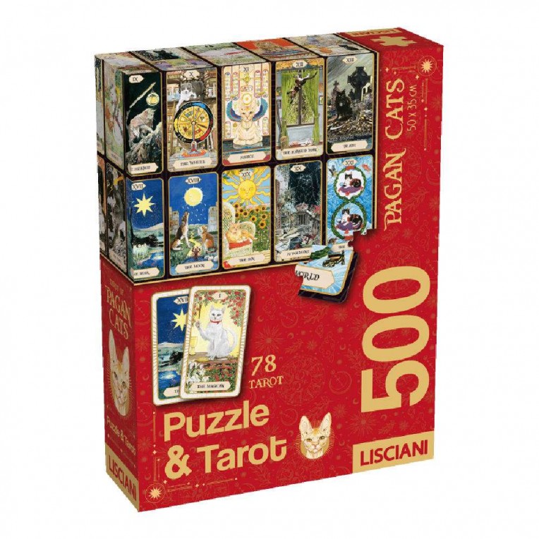 Lisciani Παζλ & Κάρτες Tarot Cats 500...
