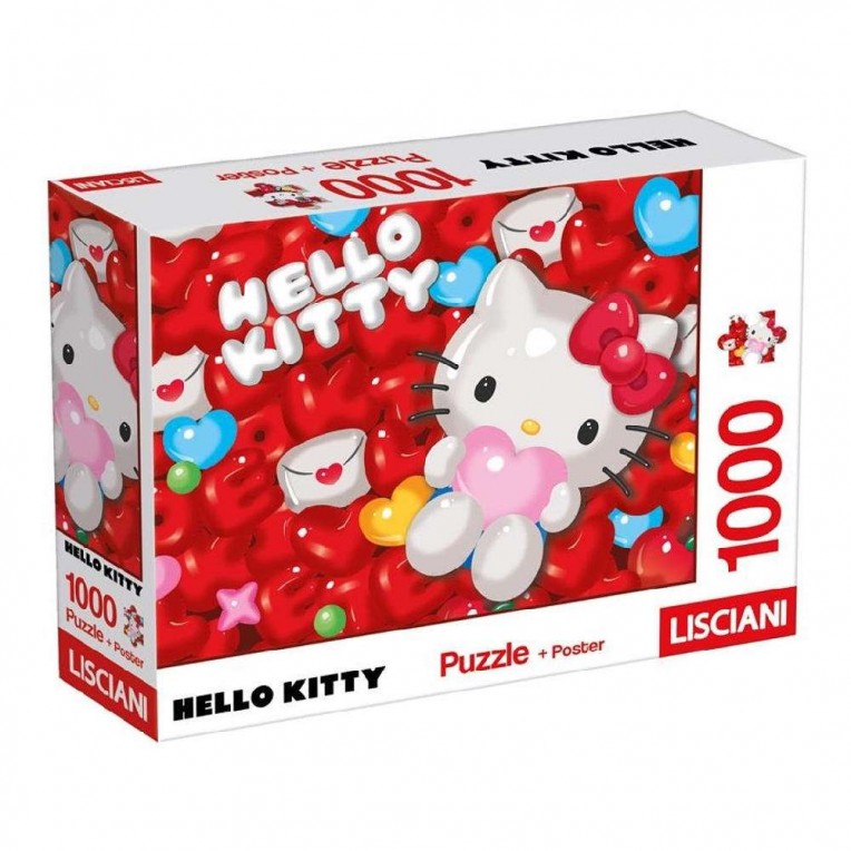 Lisciani Παζλ & Poster Sanrio Hello...
