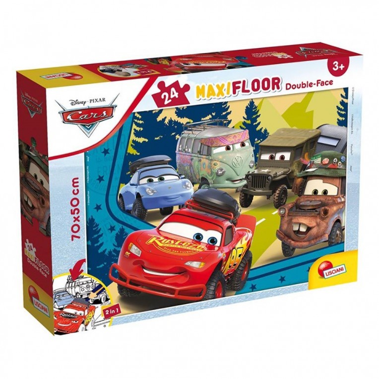 Lisciani Παζλ Maxi Floor Double-Face...