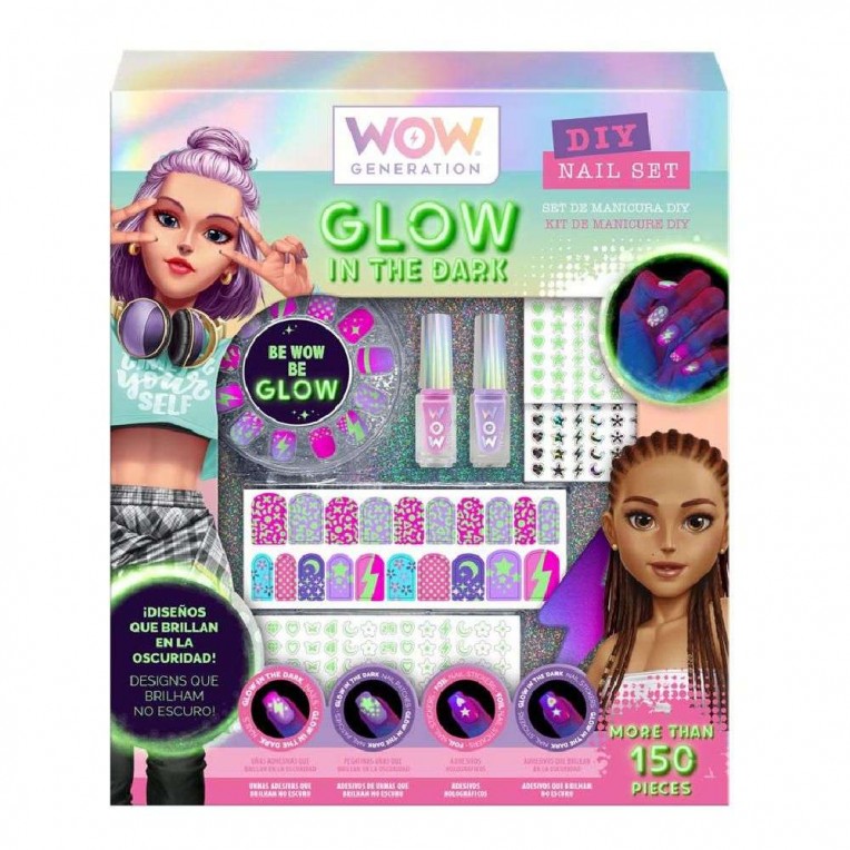 WOW Generation Σετ Μανικούρ Glow In...