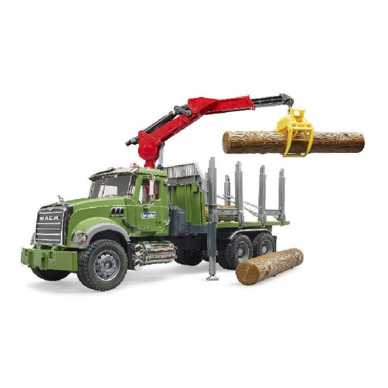 Bruder MACK Granite Timber Truck with...