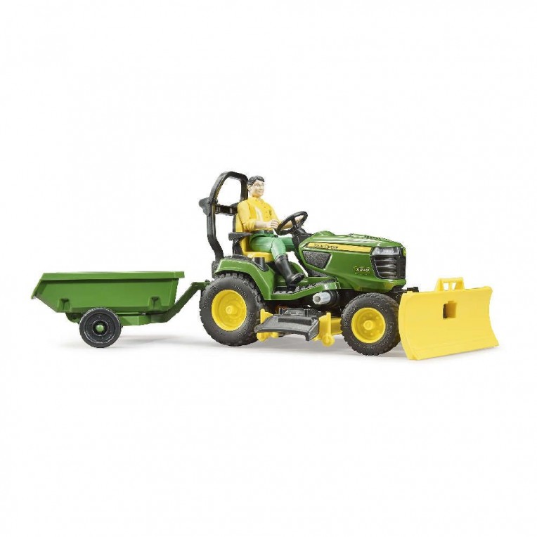 Bruder John Deere Lawn Tractor with...