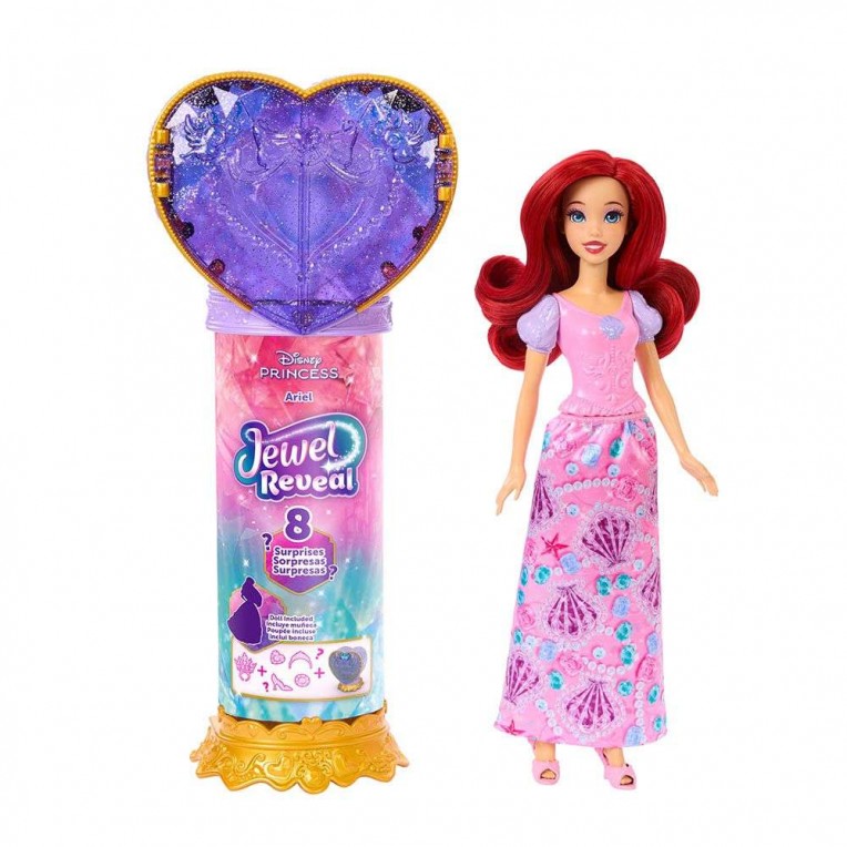 Disney Princess Jewel Reveal Ariel...