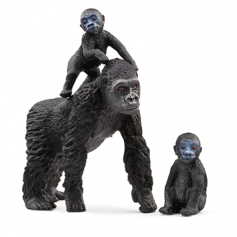 Schleich Wild Life Οικογένεια Γοριλών...
