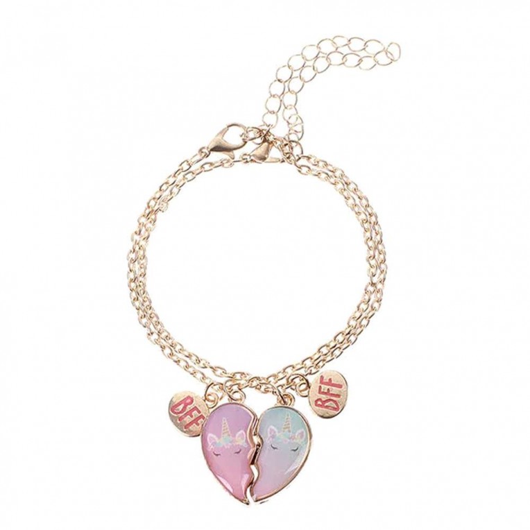 Team Unicorn Bracelets BFF Rainbow...