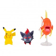 Pokemon 3 Battle Figures...