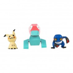 Pokemon 3 Battle Figures...