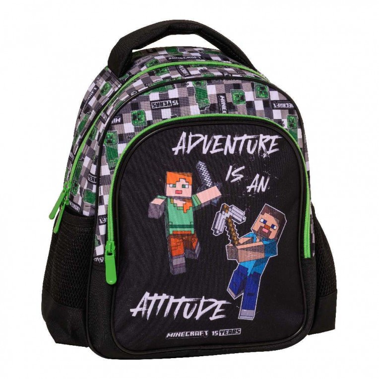 Junior Backpack Minecraft Black (248292)
