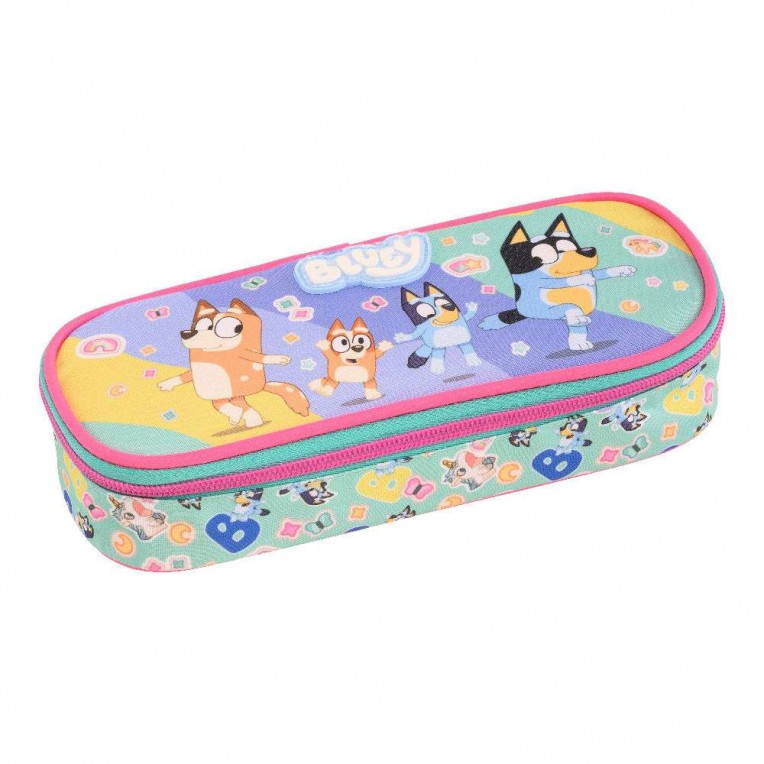 Pencil Case Bluey Stickers Rain (250341)