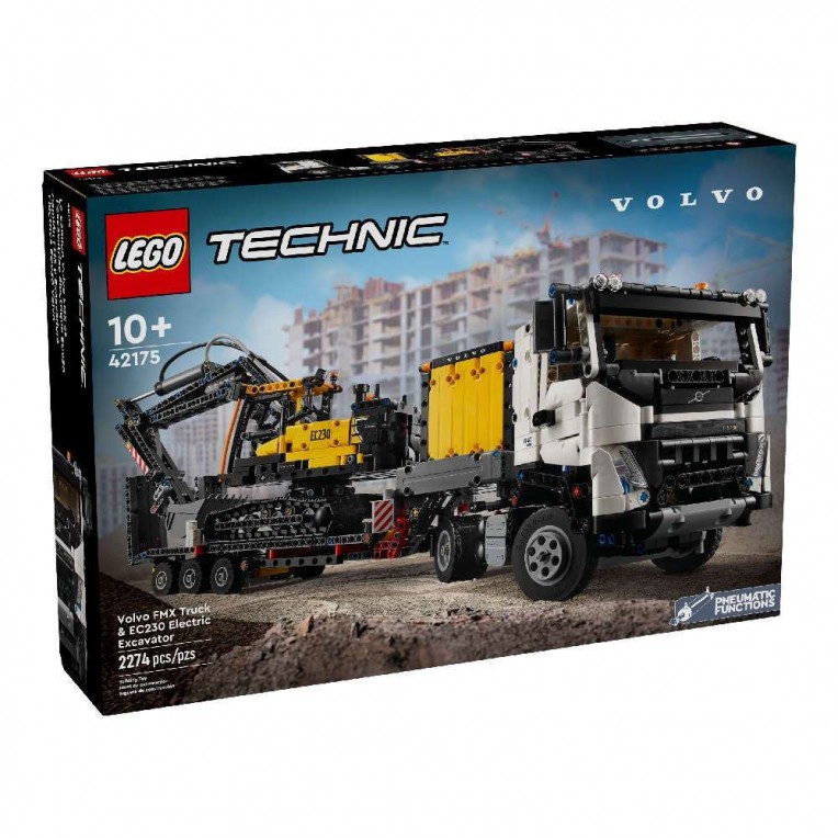 LEGO Technic Volvo FMX Truck & EC230...