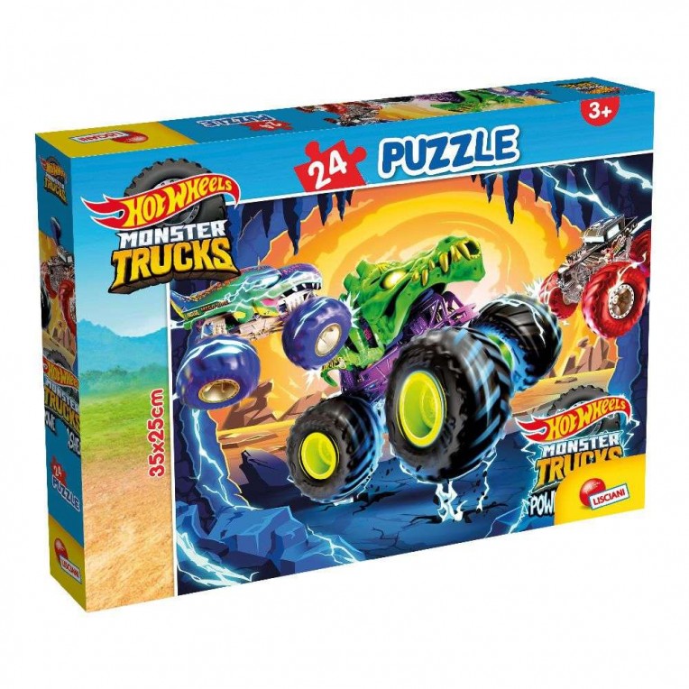 Lisciani Puzzle M-Plus Hot Wheels 24...