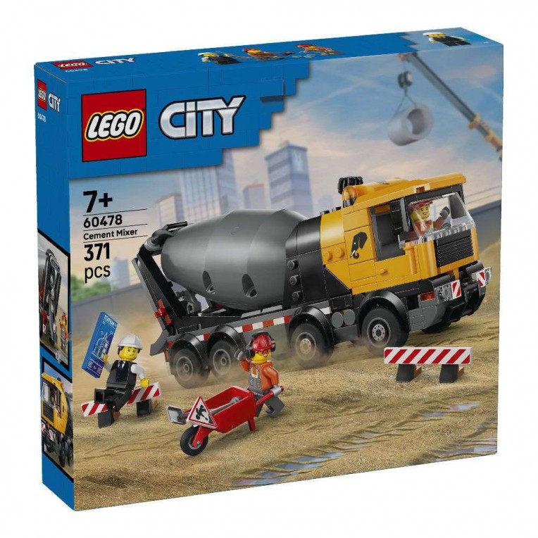 LEGO City Cement Mixer (60478)