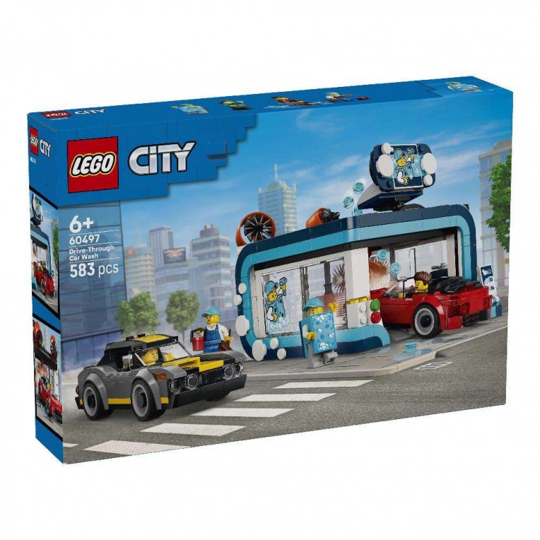 LEGO City Drive-Through Car Wash (60497)