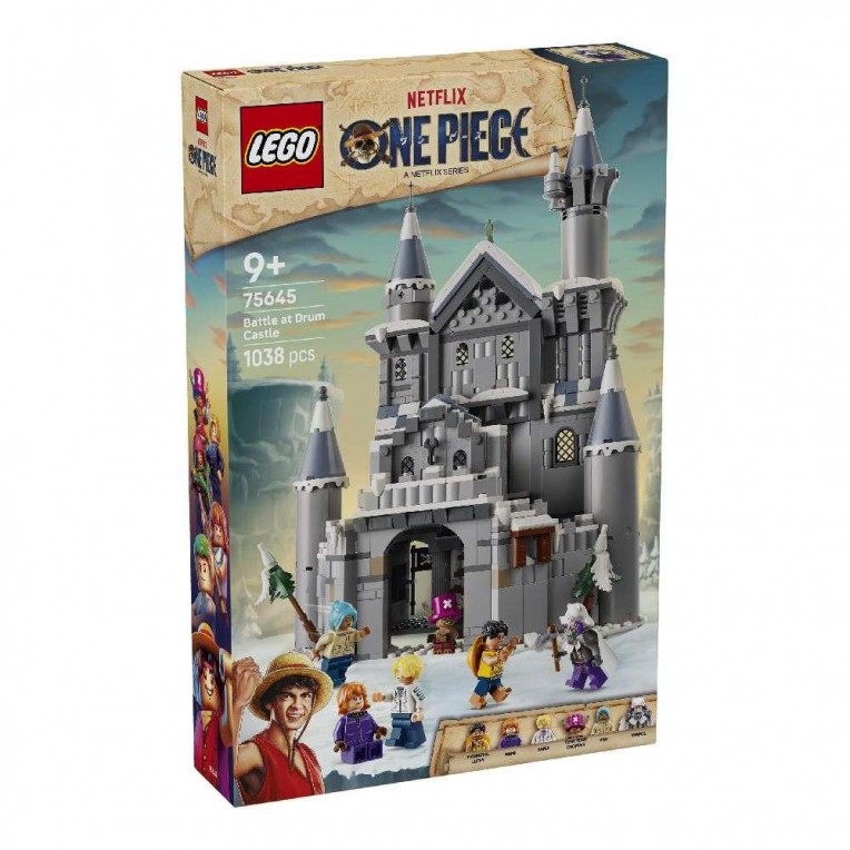 LEGO One Piece Battle at Drum Castle...