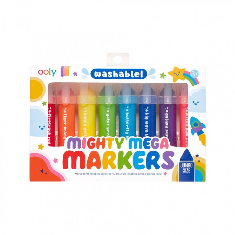 Ooly Mighty Mega Μαρκαδόροι 8τεμ....
