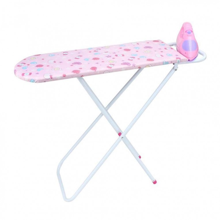 Large Metal Ironing Board and Iron...