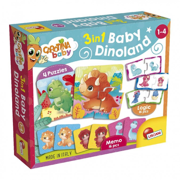 Carotina Baby Dinoland 3 σε 1 (92529)