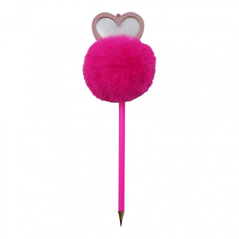Pencil The Littlies Heart Pom Pom - 4...