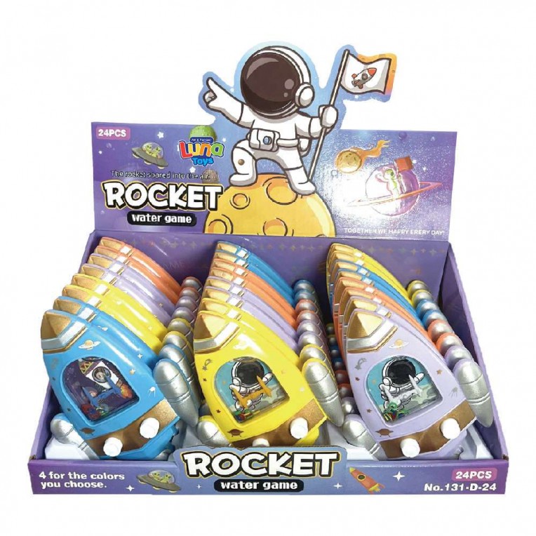 Water Game with Rings Rocket - 4...