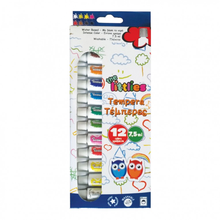 Τέμπερα Luna 7,5ml 12 Χρώματα (0646030)