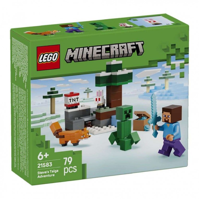 LEGO Minecraft Steve's Taiga...