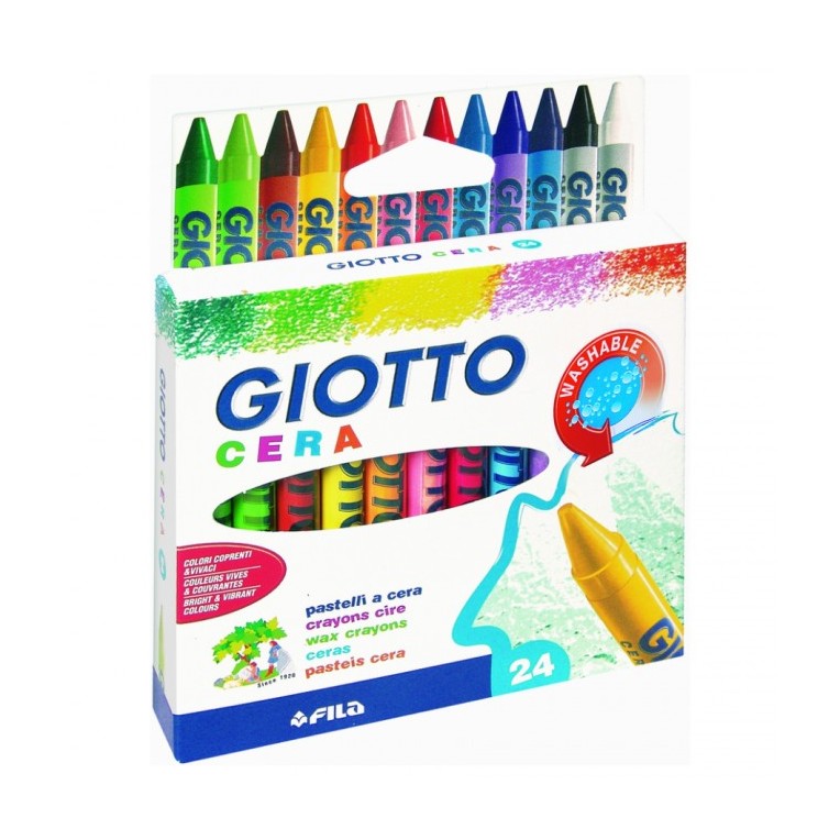 Κηρομπογιές 24ΧΡ Giotto