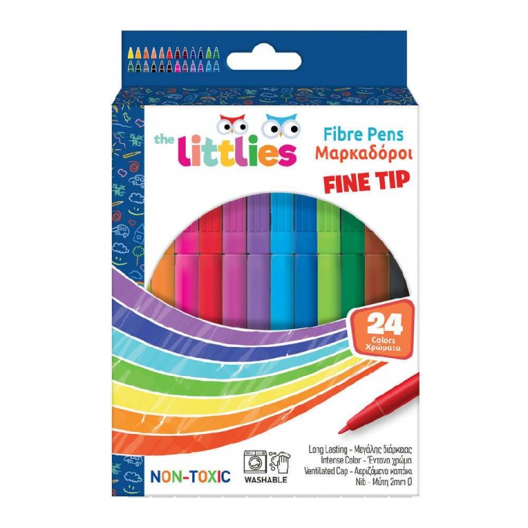 Markers Fine Tip The Littlies 24...