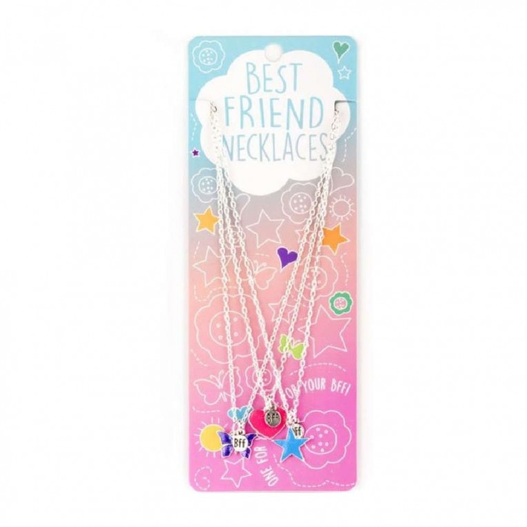 Best Friend Necklaces Heart, Star &...