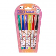 Set Metallic Pens Must Team...