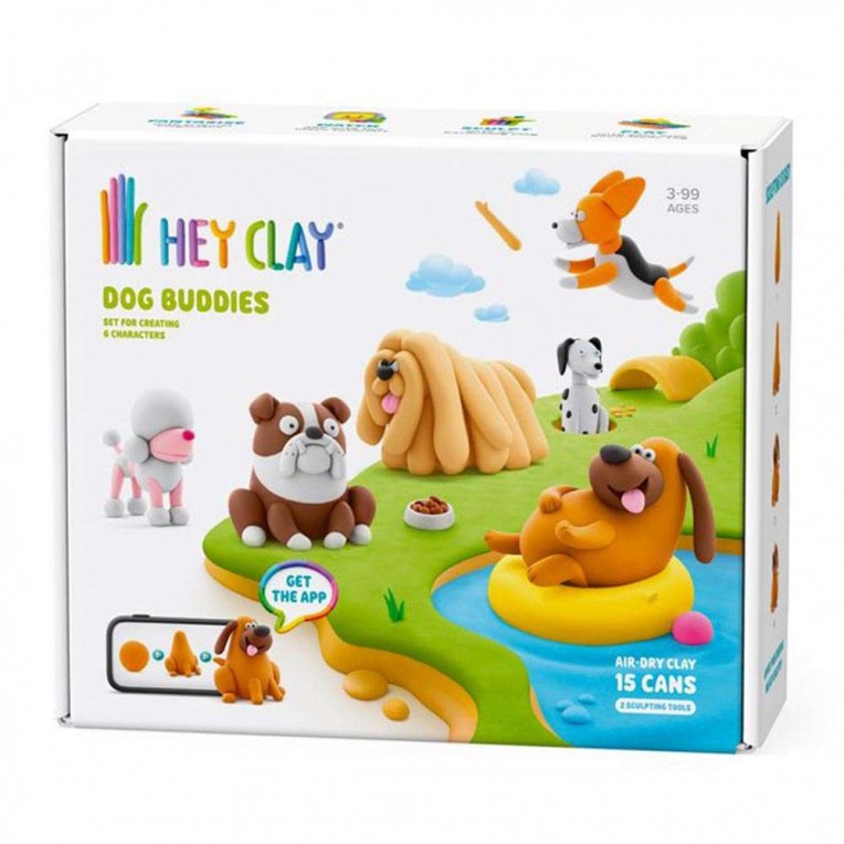 Hey Clay Dog Buddies με 15 Βαζάκια...