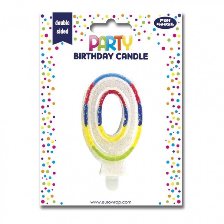 Birthday Candle Number 0 (6828-0C)