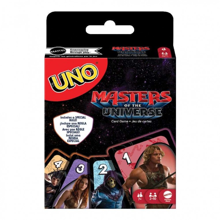 Board Game UNO Masters Of The...