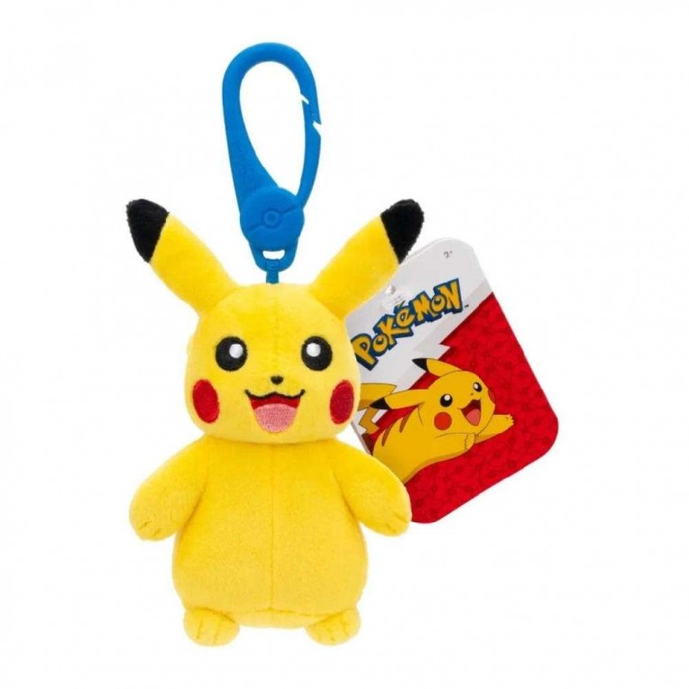 Pokemon Λούτρινο Μπρελόκ Pikachu Wave...