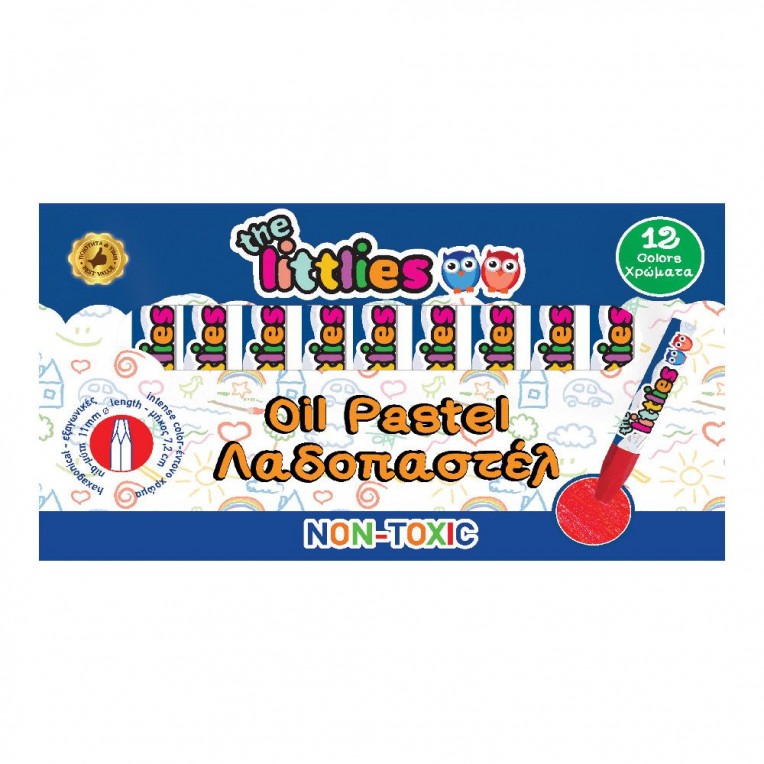 Λαδοπαστέλ The Littlies 12 Χρώματα...