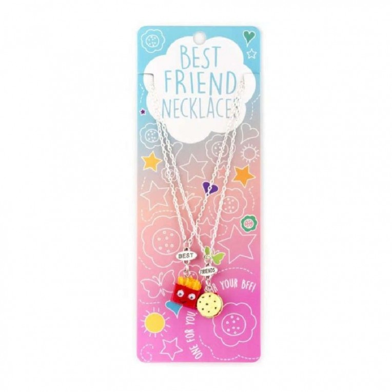 Best Friend Necklaces Burger & Fries...