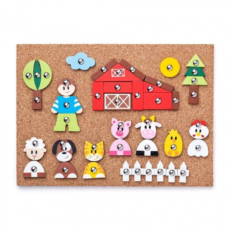 Woody Wooden Educational Set Tap A...