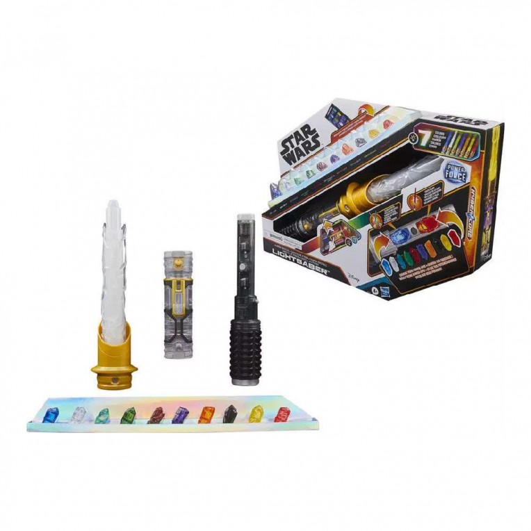Star Wars Power Crystal Lightsaber...