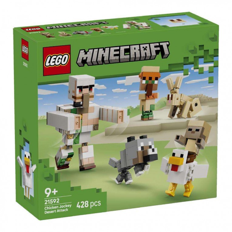 LEGO Minecraft Chicken Jockey Desert...