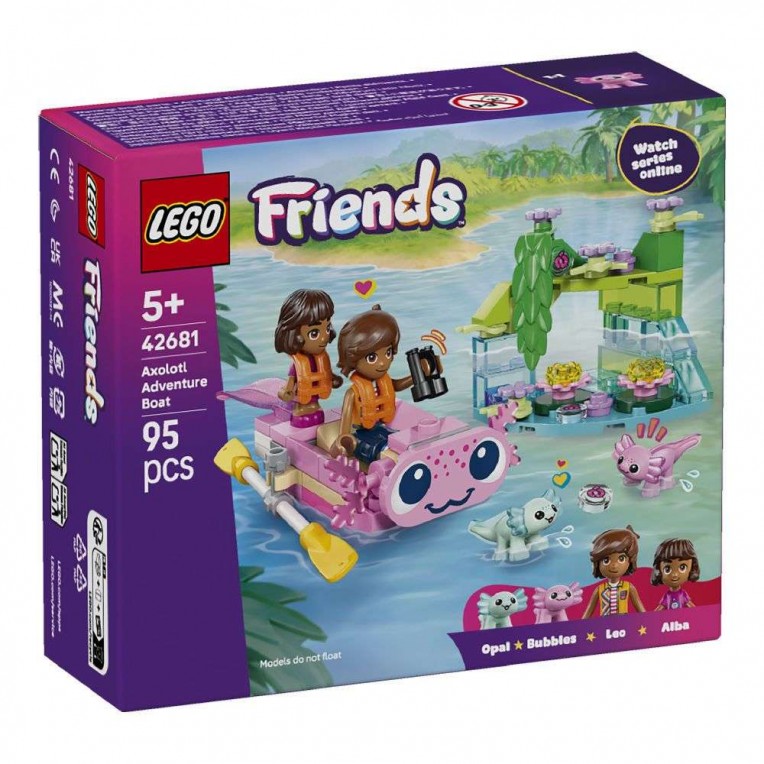 LEGO Friends Axolotl Adventure Boat...