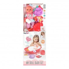Doll Baby Drinking Milk and...