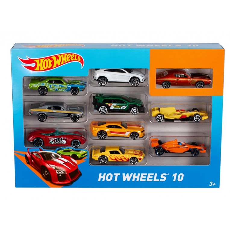 Hot Wheels Αυτοκινητάκια Σετ 10τεμ