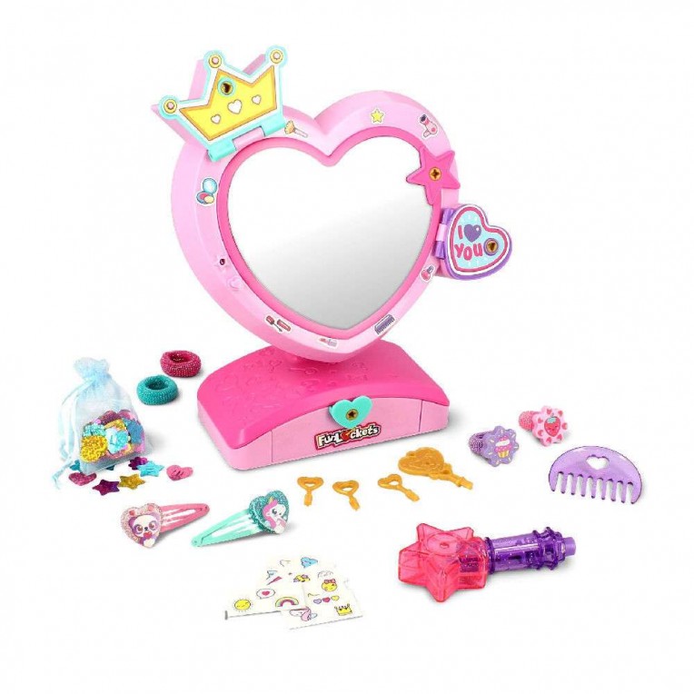Funlockets Secret Mirror with Hair...